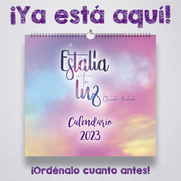 Calendario Estalla Tu luz - Claudia Andrade